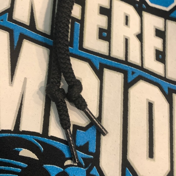 Carolina Panthers Mens Large hoodie 2015 NFC championship - Picture 4 of 8